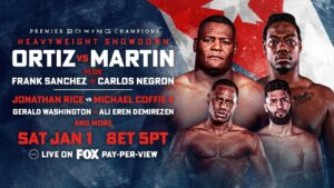 Luis Ortiz vs Charles Martin headline first PPV of 2022 in stacked heavyweight card