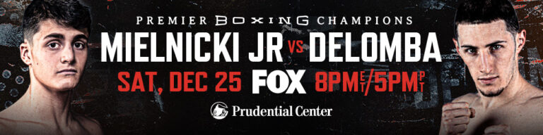 New Jersey Prospect Vito Mielnicki Jr. To Face Nicholas DeLomba in Christmas Night Homecoming Fight